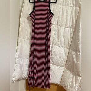 Torrid 1X full length ribbed dress